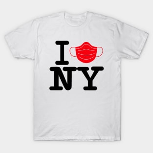 I Mask (LOVE) NY - Rock some swag, support frontline workers. T-Shirt